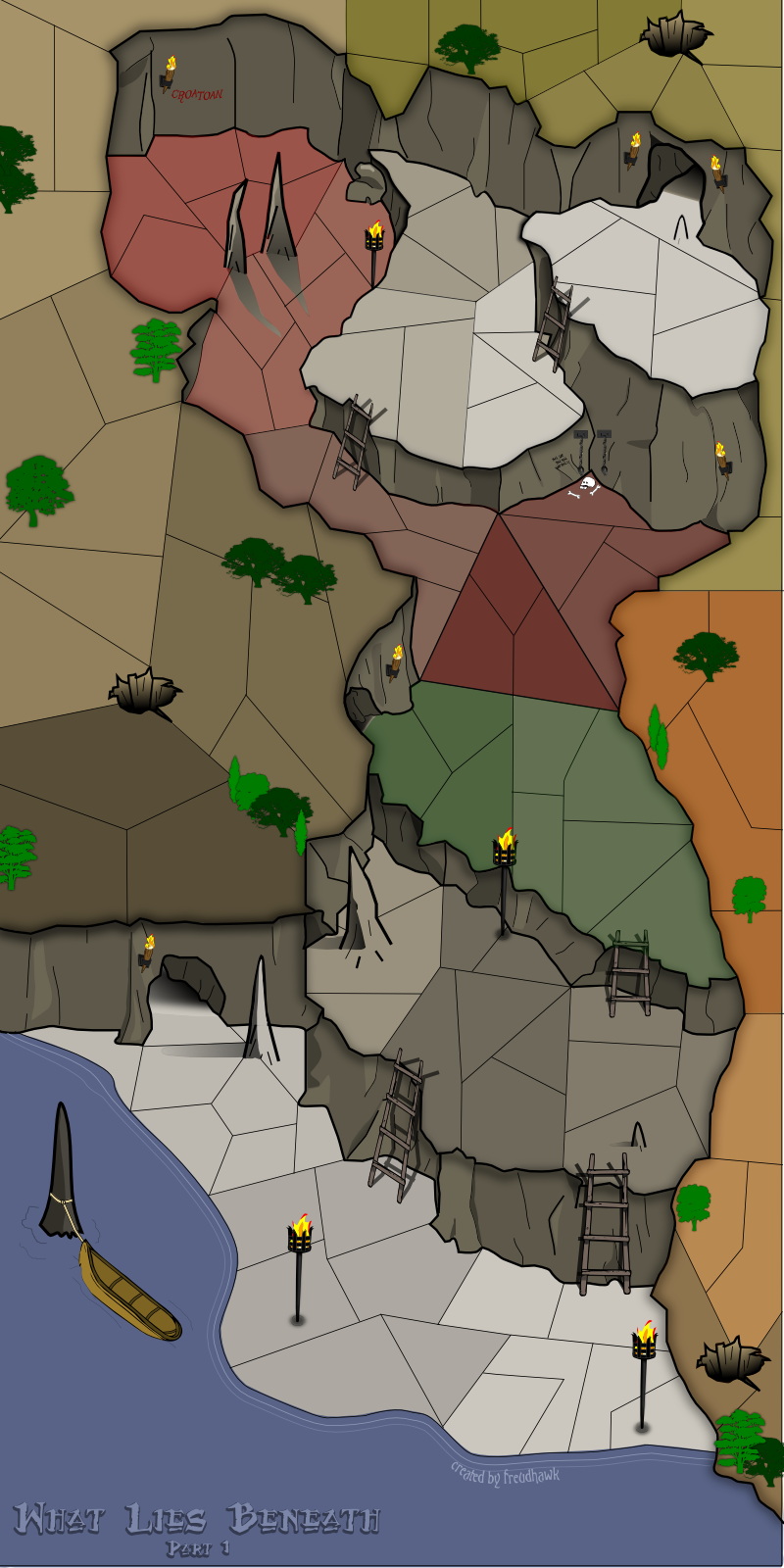 the map